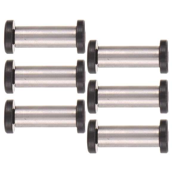 SHOWERORO 6Ud Tornillos Remaches Para Mango De Cuchillo En Inoxidable Para Proyectos De Fabricación Y Reparación