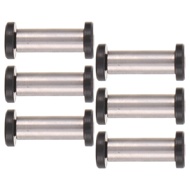 SHOWERORO 6Ud Tornillos Remaches Para Mango De Cuchillo En Inoxidable Para Proyectos De Fabricación Y Reparación