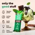 thumbnail image 4 of IQBAR Clean Plant Protein Bars - Chocolate Mint Chip - 12 Count - Keto, Vegan, High Fiber, Gluten and Dairy Free, Low Sugar Snack, 4 of 5