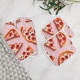 thumbnail image 5 of Fun Pizza Heat Resistant Microwave Oven Gloves Set for BBQ Baking Grilling,Baking Gifts Cooks for Women,Housewarming Gifts for New Home, 5 of 6