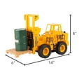 thumbnail image 2 of Remote Control Toy Forklift– 1:24 Scale, Fully Functional RC Fork Truck with Lights and Sound by Hey! Play!, 2 of 7