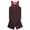 Black/red, variant on TOPTIE Reversible Mesh Basketball Clothes Set Jersey and Shorts For Adult