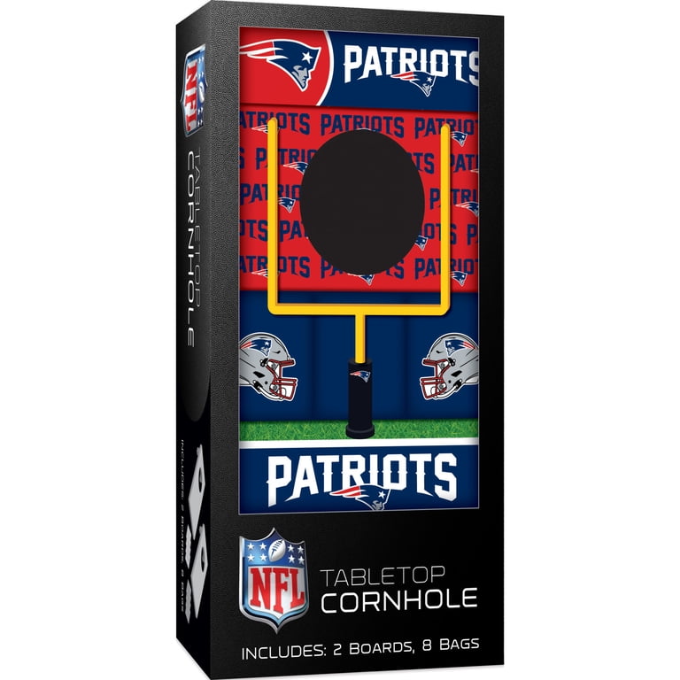 MasterPieces NFL New England Patriots Tabletop Cornhole Game Set