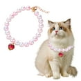 thumbnail image 2 of Collier de Perles pour Chat pour Fête Mariage Réception Collier de Perles Artificielles Ajustable, 2 of 9