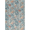thumbnail image 2 of Mark&Day Outdoor Area Rugs, 5x7 Damar Cottage Indoor/Outdoor Dark Teal Area Rug (5'2" x 7'), 2 of 6