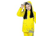 thumbnail image 3 of Women's Rain Suit Jacket and Trouser Set, Waterproof Outdoor Anti-storm Raincoat, 3 of 4