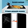thumbnail image 4 of [2 Sets] Dteck Screen Protector for Samsung Galaxy S22 Plus,Front/Back Flexible Clear Film Transparent Soft Hydrogel Screen Protector (Not Glass) Full Coverage Anti-Scratch for Galaxy S22+ 5G, 4 of 6