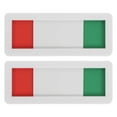 thumbnail image 1 of 2 Pcs Panneau de Confidentialité Coulissant Ouvert Fermé Noir Indicateur Auto-Adhésif pour Bureau, 1 of 1