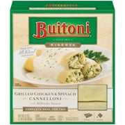Buitoni Frozen Grilled Chicken & Spinach Cannelloni With Alfredo Sauce, 22 oz