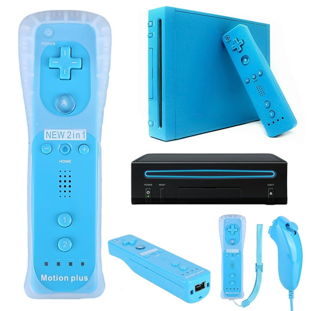 Mando A Distancia Joystick Gamepad Reemplazo 2 en 1 para Control Juegos Wii/Wii U