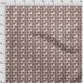 thumbnail image 4 of oneOone Cotton Cambric Brown Fabric Block Craft Projects Decor Fabric Printed By The Yard 56 Inch Wide-8S, 4 of 5