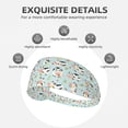thumbnail image 3 of Cute Cows Headbands for Women Men, Workout Elastic Sweat Band for Yoga Running Cycling Gym Exercise Non Slip Head Bands for Women's Hair, 3 of 5