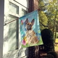 thumbnail image 2 of Fawn French Bulldog Easter House Flag, 2 of 4