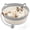 Gray, variant on Instinct Basket Handwoven Cat Basket Rope Cotton with Cushion & Hanging Ball Toy, Cat Sleeping Nest Scratching Pad (Green, Large)