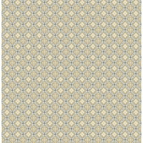 A-Street Prints Audra Mustard Floral Wallpaper