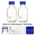 thumbnail image 4 of Shisuyan 2pcs 500ml Glass Chemical Reagent Bottle Laboratory Sample Sealing Bottle, 4 of 9