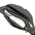 thumbnail image 5 of Unique Bargains 1 Pc Fanny Pack Argyle Waist Bag Gray, 5 of 6