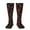 2 Black-2, variant on Cherry Pattern Women’s Knee High Crew Socks,Trouser Socks Comfortable, Breathable, Moisture-Wicking and Soft