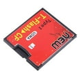 thumbnail image 1 of Adaptateur T-Flash Rouge et Noir vers Carte Mémoire Compact Flash CF type1 UDMA, 1 of 6