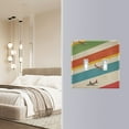 thumbnail image 4 of Yayeee Toggle Light Switch Wall Plate 3-Gang 6.37"x4.48" Decorative Outlet Cover, Colorful Plane, 4 of 7