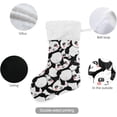thumbnail image 3 of Coolnut Christmas Stockings 2PCS,Little Cute Baby Panda Big Xmas Stockings Gift Decorations and Party Supplies,Used for Fireplace Decoration Socks Christmas Tree Decoration, 3 of 7