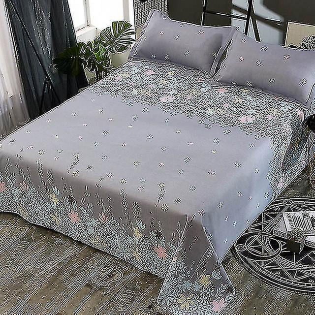 Pinsurad Waterproof Breathable Fabric Bedspread Plain Dyed Print Home Hotel