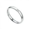 thumbnail image 4 of Fashion Couple Ring Stainless Steel Ring Valentines Day Jewelry Gift, 4 of 9