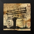 thumbnail image 2 of Grey, Jace 20x20 Black Modern Framed Museum Art Print Titled - London 2, 2 of 5
