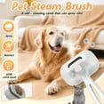 thumbnail image 2 of Pet Steam Brush Set for Dogs, 2025 New Self-Cleaning Pet Brush, Multi-Function Pets Hair Removal Brushes for Home Use, Portable Dog Cat Grooming Brushes for Pets Owners, 2 of 8