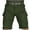 Olive Green, variant on IROINNID Cargo Shorts for Men Summer Solid Color Outdoors Multi-pocket Sport Shorts Pants,Olive Green