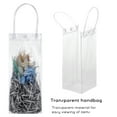 thumbnail image 3 of 15Pcs Clear Gift Bags with Handles for Party Favors Transparent Rectangular PVC, 3 of 8