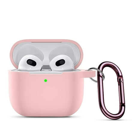 SaharaCase - Silicone Case for Apple AirPods 3 (3rd Generation 2021) - Pink