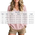 thumbnail image 4 of Womens Knitted Sweaters Dressy Casual Lightweight V Neck Long Sleeve Pullover Knit Top,Office Workwear,Fall Winter Layering, 4 of 8