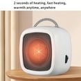 thumbnail image 4 of Black Friday TIMIFIS Space Heater Home Essentials Space Heater, Portable Electric Heater, Small Ceramic Mini Heater For Indoor Use, 2-mode Air Heater, Cutting-edge Overheating Protection, Quiet, 4 of 7