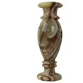 thumbnail image 1 of Natural Geo Multicolored Decorative Handcrafted 12" Onyx Vase, 1 of 2