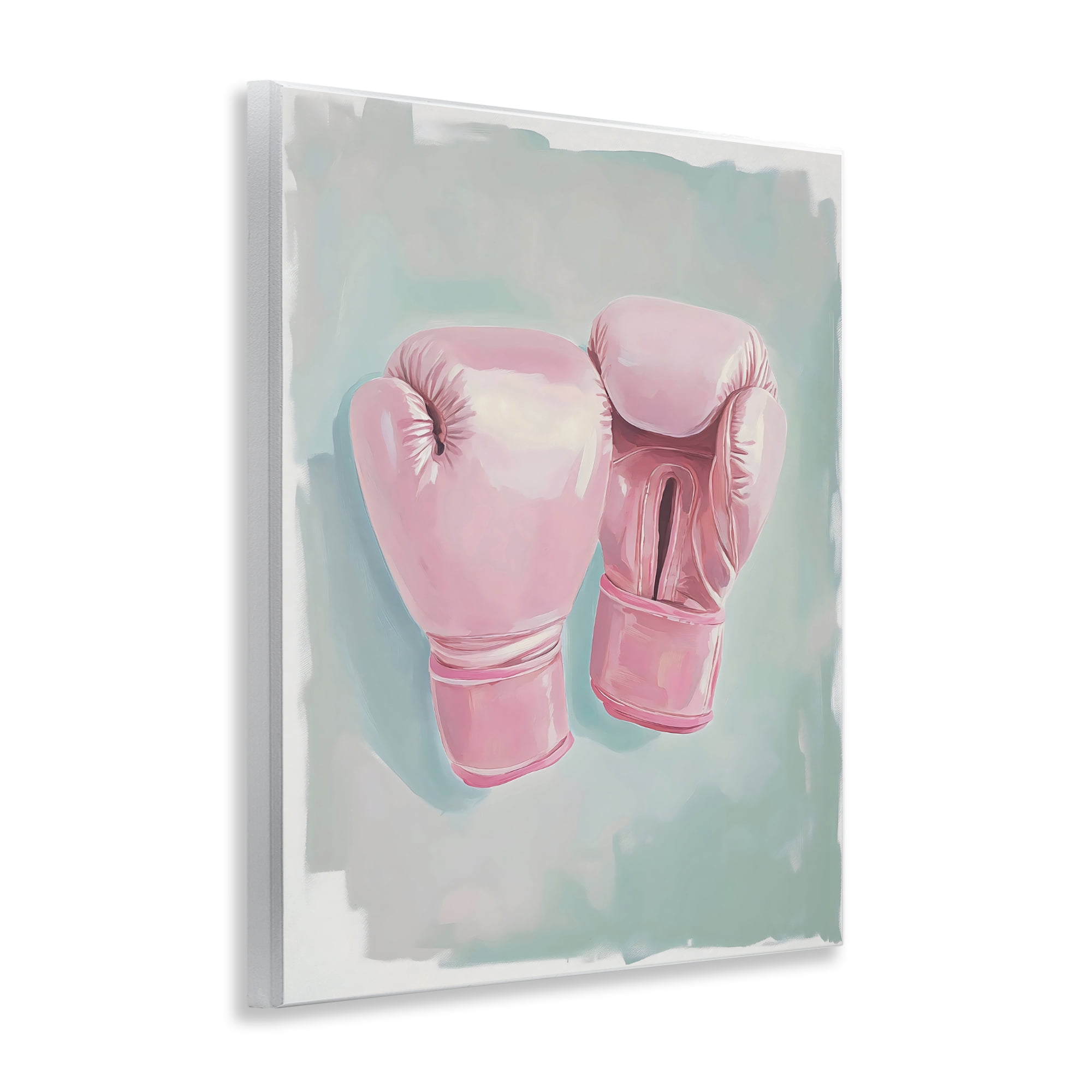 Stupell Industries Feminine Pink Boxing Gloves Wall Plaque Art, design by The Prints Vibe