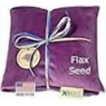 thumbnail image 3 of KOYA Naturals Soft Velvet Flax Seed Pillow - Microwave Heating Pad – Microwavable Moist Heat Pack – for Neck, Muscle, Joint, Stomach Pain, Menstrual Cramps – Warm Wrap (Purple), 3 of 4