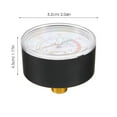 thumbnail image 2 of FUTUREORYY 1Pack Air Compressor Gauges for Maintenance and Kitchen Use 2.04X2.04X1.77in, 2 of 5