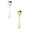 H 1PCS & M 1PCS, variant on Rainbow Stainless Steel Dinner forks Dessert, Table, Salad forks Cutlery Utensils Set Of forks Sturdy Colorful forks Silverware 6/5/4/3/2/1PCS