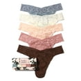 thumbnail image 2 of Hanky Panky Womens Signature Lace Original Rise Thong Fashion 5-Pack Style-48115PVPK, 2 of 6