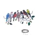 thumbnail image 1 of Colgante de Acrílico Yuarrent 7 Aves, 1 of 6