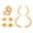 Orange, variant on Foldable Heightened Landing Gear for Drones Scratch Resistant Storage Landing Protective Safety Equipment
