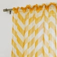 thumbnail image 2 of Quality Home Sheer Linen 2 Panel Curtain Set 84" Length, 2 of 5