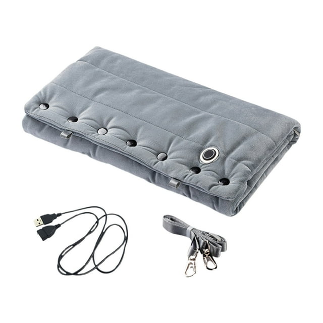 Sofa Vama Ropa de Cama Cojín calefactor de carga multifuncional, cojín calefactor de oficina, cojín para asiento de coche, manta para bebé que calienta las manos for Navideño