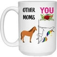 thumbnail image 1 of Funny Unicorn Mom Birthday Gift Christmas 2022 Gifts White Coffee Mug 15oz, 1 of 5