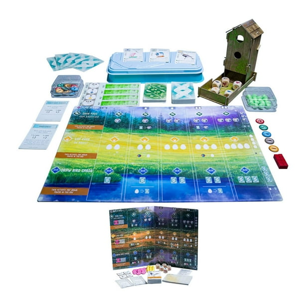 Wingspan Board Game A Bird-Collection Engine-Building Stonemaier Game Bundle