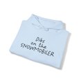 thumbnail image 4 of Snowmobiling Snowmobiler Wife Girlfriend Hoodie, Gifts, Hooded Sweatshirt, 4 of 4