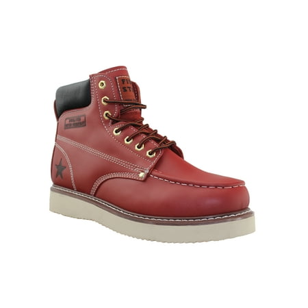 

OwnShoe Mens Waterproof Work Boots Non-Slip Insulated Safety Work Shoes