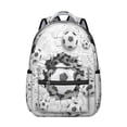 thumbnail image 1 of Students Sports Backpack Baseball Football Soccer Basketball Ball Game School Bag with Training and Team Design, Comfortable and Lightweight, 1 of 4