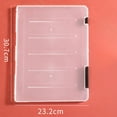 DGROEE A4 Plastic Paper Organizer, Magazine Case Paper Holder Case
